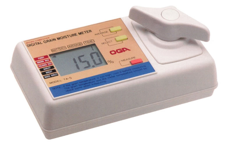 米麦水分測定器 TA-5 – 株式会社オガ電子